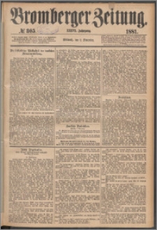 Bromberger Zeitung, 1881, nr 305