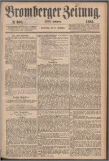 Bromberger Zeitung, 1881, nr 306