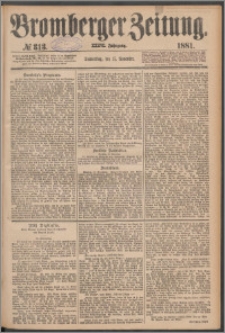 Bromberger Zeitung, 1881, nr 313