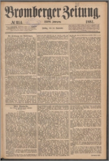 Bromberger Zeitung, 1881, nr 314