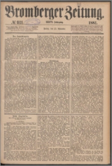 Bromberger Zeitung, 1881, nr 321