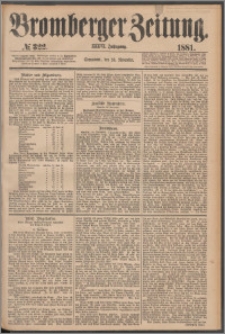 Bromberger Zeitung, 1881, nr 322