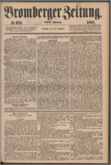 Bromberger Zeitung, 1881, nr 325