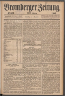 Bromberger Zeitung, 1881, nr 327