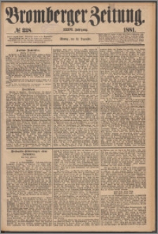 Bromberger Zeitung, 1881, nr 338