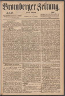 Bromberger Zeitung, 1881, nr 340