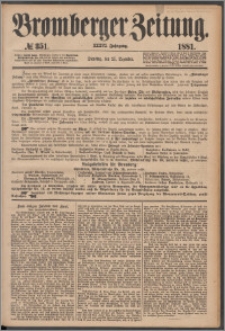 Bromberger Zeitung, 1881, nr 351