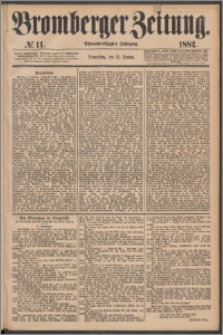 Bromberger Zeitung, 1882, nr 11