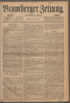 Bromberger Zeitung, 1882, nr 35