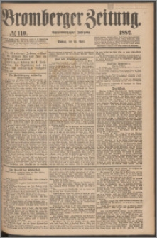 Bromberger Zeitung, 1882, nr 110