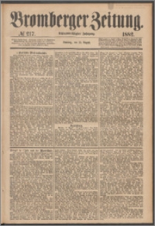 Bromberger Zeitung, 1882, nr 217