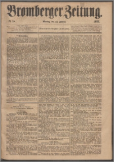 Bromberger Zeitung, 1883, nr 15