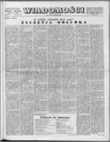 Wiadomości, R. 11 nr 12 (520), 1956