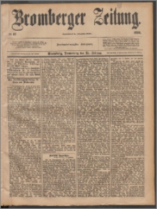 Bromberger Zeitung, 1886, nr 47