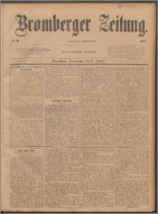 Bromberger Zeitung, 1887, nr 10