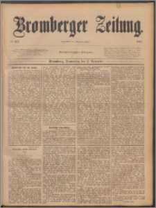 Bromberger Zeitung, 1887, nr 257