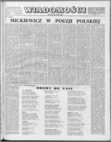 Wiadomości, R. 11 nr 34 (542), 1956