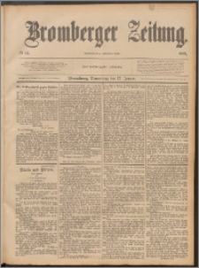 Bromberger Zeitung, 1889, nr 14