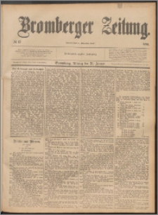 Bromberger Zeitung, 1889, nr 17