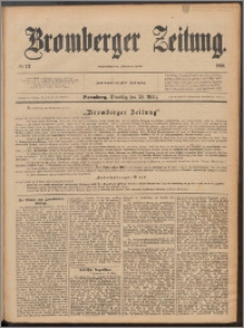 Bromberger Zeitung, 1889, nr 72