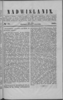 Nadwiślanin, 1860.09.07 R. 11 nr 70