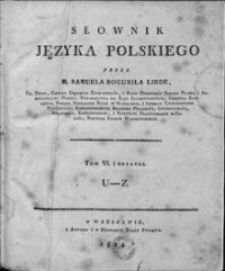 Słownik języka polskiego. [T. 4]: U-Z