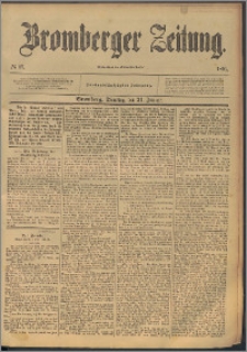 Bromberger Zeitung, 1896, nr 17