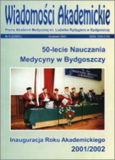 Wiadomości Akademickie 2001 nr 6