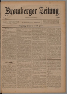 Bromberger Zeitung, 1898, nr 10