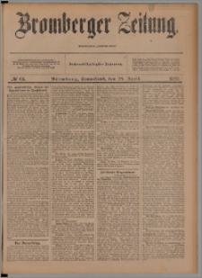 Bromberger Zeitung, 1900, nr 98