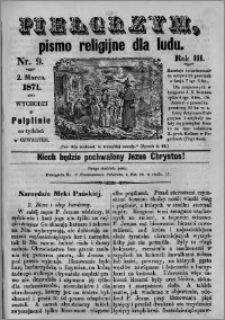 Pielgrzym, pismo religijne dla ludu 1871 nr 9