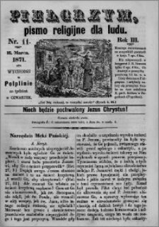 Pielgrzym, pismo religijne dla ludu 1871 nr 11