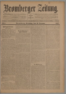 Bromberger Zeitung, 1907, nr 11