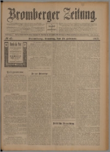 Bromberger Zeitung, 1907, nr 47