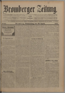 Bromberger Zeitung, 1907, nr 96