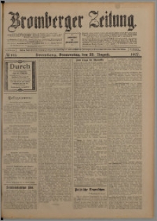 Bromberger Zeitung, 1907, nr 196