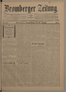 Bromberger Zeitung, 1907, nr 202