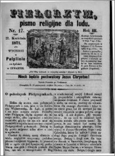 Pielgrzym, pismo religijne dla ludu 1871 nr 17