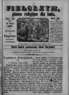 Pielgrzym, pismo religijne dla ludu 1871 nr 19