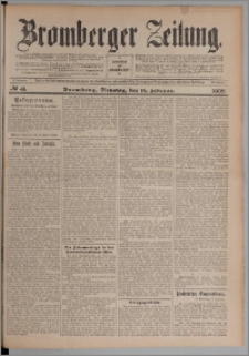 Bromberger Zeitung, 1908, nr 41