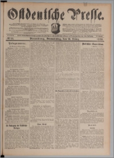 Bromberger Zeitung, 1908, nr 61