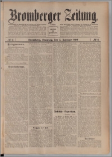 Bromberger Zeitung, 1909, nr 2