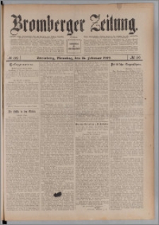 Bromberger Zeitung, 1909, nr 39