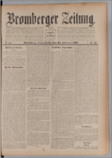 Bromberger Zeitung, 1909, nr 43