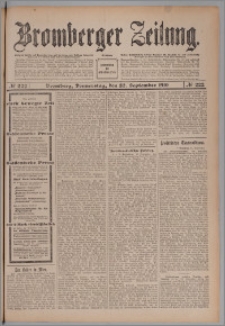 Bromberger Zeitung, 1910, nr 222