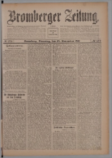 Bromberger Zeitung, 1910, nr 279