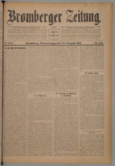 Bromberger Zeitung, 1912, nr 202