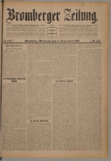 Bromberger Zeitung, 1912, nr 207