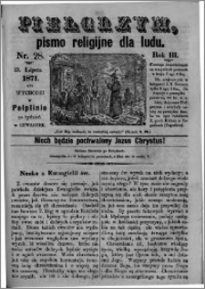 Pielgrzym, pismo religijne dla ludu 1871 nr 28