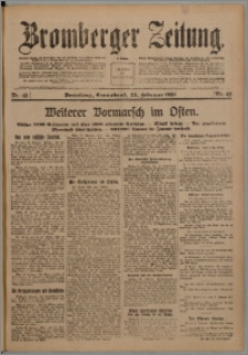 Bromberger Zeitung, 1918, nr 46